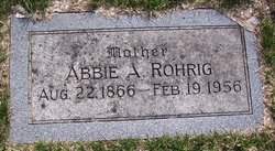 Abbie Alice <I>Eason</I> Rohrig 