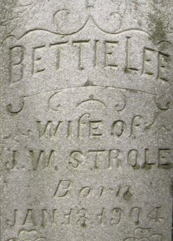 Bettie Lee <I>Foltz</I> Strole 