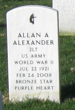 2LT Allan Alexis Alexander 