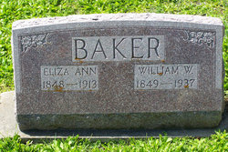 Eliza Ann <I>Cole</I> Baker 