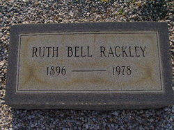 Ruth <I>Bell</I> Rackley 