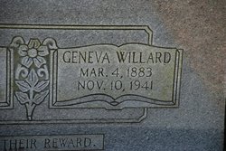 Geneva Ellen <I>Willard</I> Maultsby 