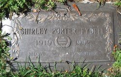 Shirley <I>Porter</I> Fydell 