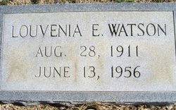 Louvenia <I>Edwards</I> Watson 