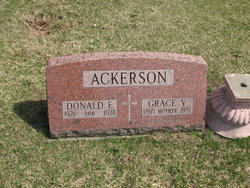 Donald Earl Ackerson 