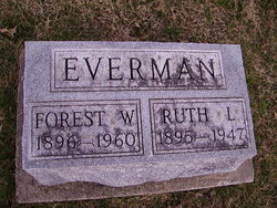 Ruth Lee <I>Hill</I> Everman 