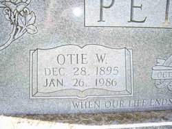 Otie Winfred <I>LeForce</I> Petrey 