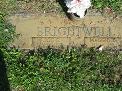 Margaret Alice “Maggie” <I>Bigham</I> Brightwell 
