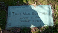 Emma E <I>Mass</I> Buettner 