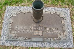 Cecil Marie French 