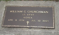 PFC William Gary Churchman 