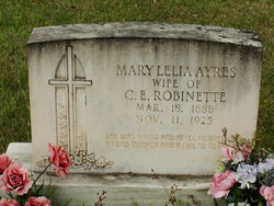 Mary Lelia <I>Ayres</I> Robinette 