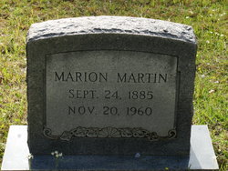 Marion “Crick” Martin 