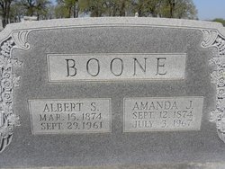 Amanda Jane <I>Bates</I> Boone 