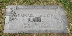 Margaret Kathryn <I>Bryant</I> Blaikie 