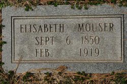 Elizabeth <I>Hossick</I> Mouser 