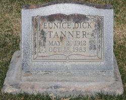 Eunice <I>Dick</I> Tanner 