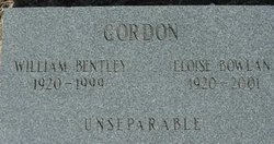 Ruth Eloise <I>Bowlan</I> Gordon 