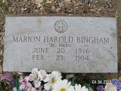 Marion Harold Bingham 