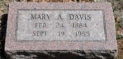 Mary Angie <I>Howell</I> Davis 