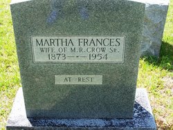 Martha Frances <I>Stewart</I> Richardson Crow 