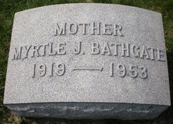 Myrtle Pauline <I>Johnston</I> Bathgate 