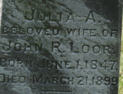 Julia A. <I>Cox</I> Loor 