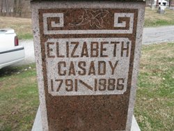 Elizabeth “Betsy” <I>Gruell</I> Casady 