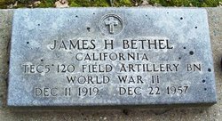 James H Bethel 