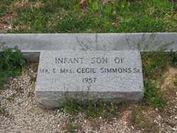 Infant Son Simmons 
