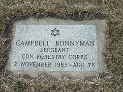 Sergeant Campbell Ross “Cam” Bonnyman 