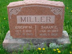 Sarah E. <I>Robins</I> Miller 