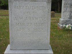 Mary Elizabeth <I>Pickens</I> Arnwine 