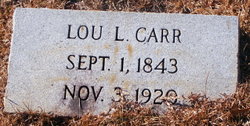 Lavista Lou <I>Beard</I> Carr 
