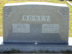 Martha C. Helen <I>Montgomery</I> Boney 