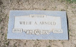 Willie Annie <I>Hill</I> Arnold 