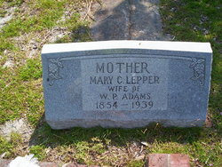 Mary Catherine “Katie” <I>Lepper</I> Adams 