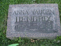 Anna Marie <I>Vaughn</I> Hendrix 