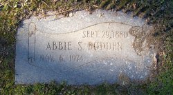 Abbie Susie Bodden 
