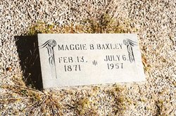 Margaret Ann “Maggie” <I>Black</I> Baxley 