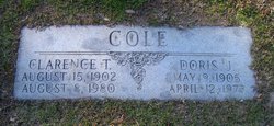 Clarence T Cole 