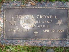 Henry Lee Crowell 