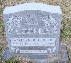 William H Cooper 