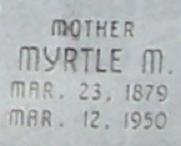 Myrtle Maude <I>Brandon</I> Hayner 