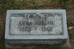 Anna Mary <I>Van Dyke</I> Adrian 