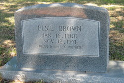 Elsie <I>Hannan</I> Brown 