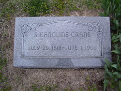 Sarah Ann Caroline <I>Lowe</I> Crane 