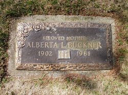 Alberta Laura <I>Schultheiss</I> Buckner 