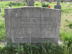 William Marion “Billie” Actkinson 