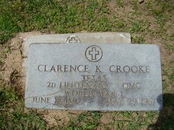 Lieut Clarence K Crooke 